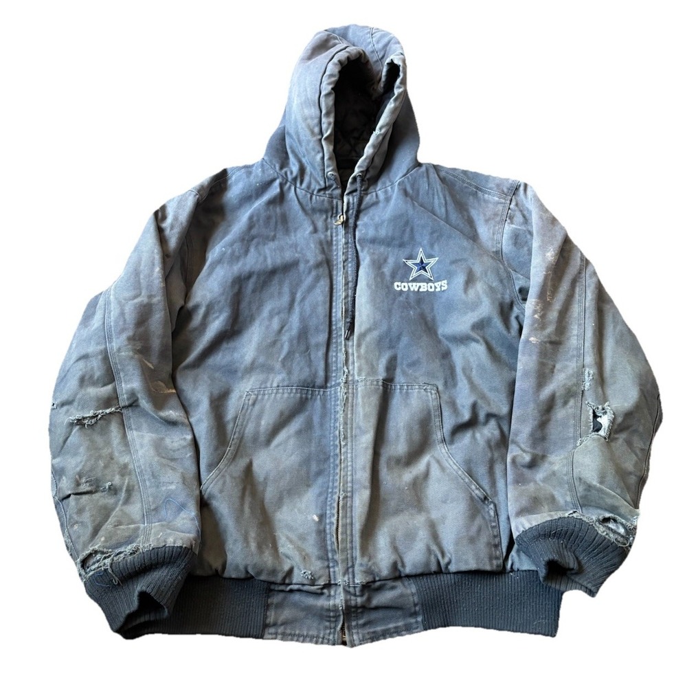 Dallas Cowboys DUNBROOKE Men's Jacket Work Chore Size‎ XL